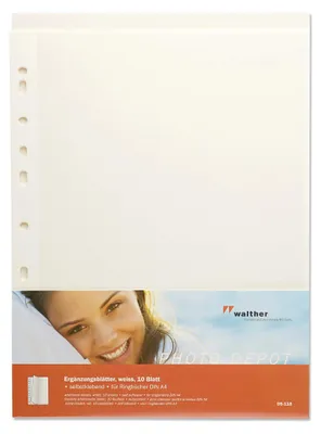 Fotokarton selbstklebend, weiß, 50 Blatt, 230 x 297 mm