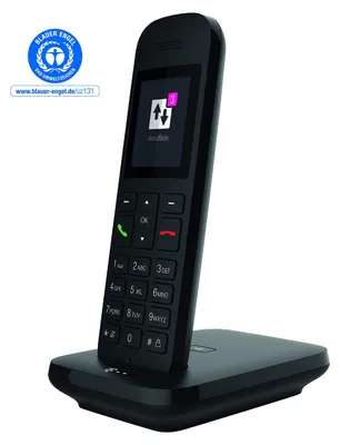 Produktbild von Telekom Sinus 12 in Schwarz – Stilvolles Design