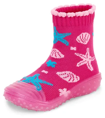 Produktbild von Sterntaler Baby - Mädchen Adventure-Socks, Socke mit Gummisohle, Wasserschuh, Gr