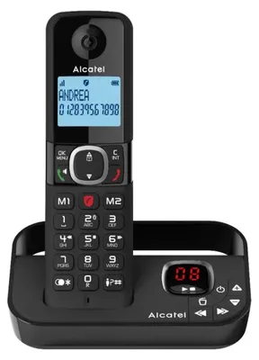 Immagine prodotto di Telefono cordless duo con segreteria telefonica Alcatel F860VOICEDUONOIR