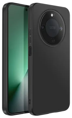Obrázok produktu pre Mayaxess, odolné mäkké silikónové puzdro pre Honor Magic 8 Lite, čierne