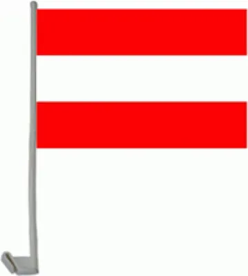 Produktbild von Autoflagge Österreich 30 x 40 cm