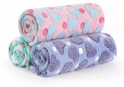 Produktbild von Weiche, waschbare Hundedecke, Set mit 3 Stück für Haustiere