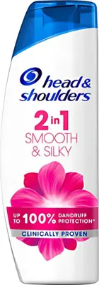 Produktbild von Head & Shoulders - Shampoo - Glatt & Seidig - 2-in-1 - Seidiges Haar & Pflege - 400 ml - 1 Stück