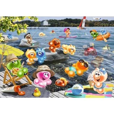 Zdjęcie produktu dla Ravensburger Classic Jigsaw Puzzle Gelini Seepicknick 17396 - 1000 elementów 700x500x60 mm