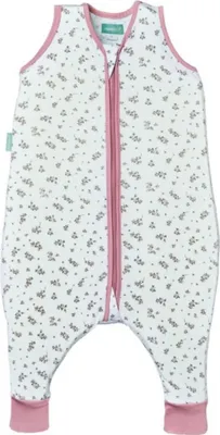 Produktbild von molis&co Baby Schlafsack mit Füßen 0.5 TOG, Sommerschlafsack, atmungsaktiv, ideal für warme Nächte, sorgt für Komfort und Sicherheit.