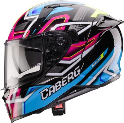 Immagine prodotto di Casco integrale CABERG AVALON X BRAMA taglia M nei colori blu/rosa/giallo/nero