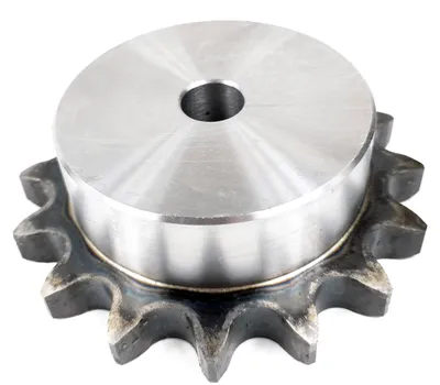 Immagine prodotto di Pignone 16B a 16 denti con mozzo, temprato, P: 25,4, 1″ Ozdowski a fila singola