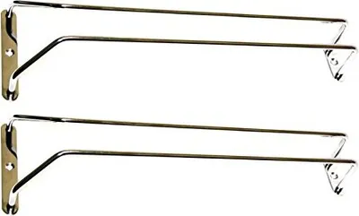 Produktbild von Gläserschiene 34 cm verchromt - 2 Stück