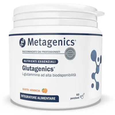 Produktbild von GLUTAGENICS Nahrungsergänzungsmittel mit Orangengeschmack, 166 g, 60 Portionen