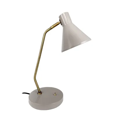 Image de Lampe de table, lampe de chevet, lampe de bureau, lampe de lecture LED, Sleep brun