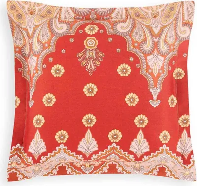 Produktbild von Bassetti Baumwollsatin-Kissenbezug einzeln ISOLABELLA Farbe ROT R1 Größe 40x40