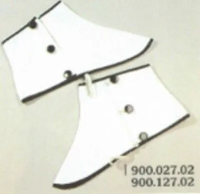 Produktbild von Ein Paar Soffgamaschen weiss Karneval Fasching Zubehör