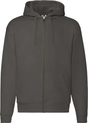 Produktbild von Kapuzenjacke für Herren - FOL HOODED SWEAT JACKET - charcoal-Größe S
