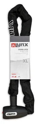 Immagine prodotto di Catena antifurto Lynx Cityline 95, compatta, colore nero