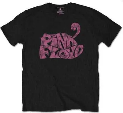 Zdjęcie produktu dla Pink Floyd Swirl Logo Black L Koszulka