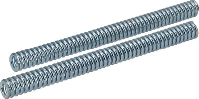 Produktbild von Set: Druckfedern Vordergabel, Chrom - für Simson SR2E