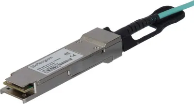 Produktbild von StarTech.com MSA konform QSFP+ aktives optisches Kabel - AOC - 40 GbE - 10m, 10 m, QSFP+, QSFP+