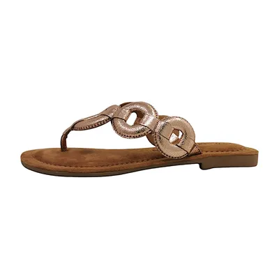 Image de Lazamani tongs tongs cuir