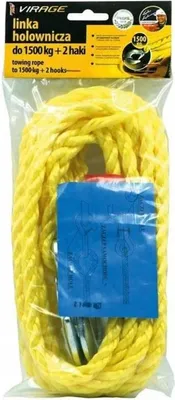 Produktbild von Abschleppseil für PKW 1450 kg 4 m 2 Haken PIMOT 1 Stück