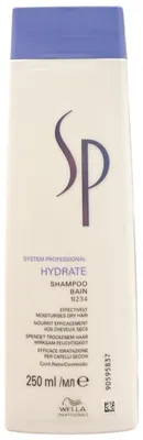 Zdjęcie produktu dla Wella Professionals System Professional Hydrate, 250 ml, Szampon, Profesjonalny, Kobiety, Włosy suche, Nawilżający, Ochrona, Oczyszczający