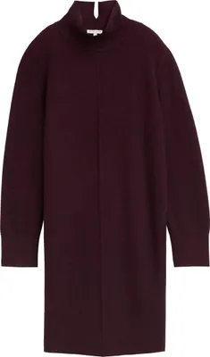 Produktbild von Strickkleid mit Stehkragen
