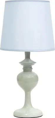 Obrázek produktu pro Moderní stolní lampa BERKANE - 1xE14, 40W, bílá / modrá