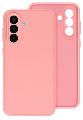 Zdjęcie produktu dla Avizar, etui Soft-Touch z antypoślizgowego silikonu do telefonu Samsung Galaxy A37, różowe