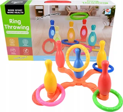 Produktbild von Wurfspiel Ringwurfspiel Garten Spielzeug Kinder Geschicklichkeitsspiel Outdoor