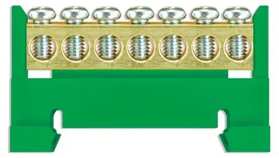 Image de LZ 7/Z Bornier 7X16.0MM2 sur rail vert