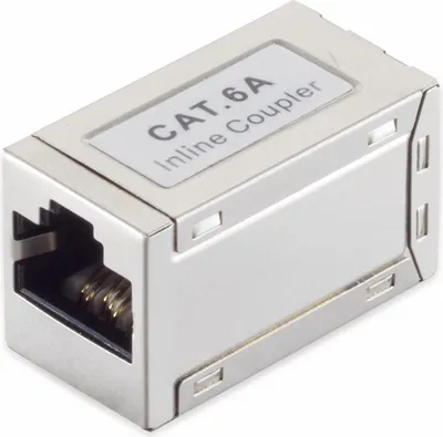 Obrázok produktu pre S/CONN maximum connectivity 08-01045, RJ-45 - RJ-45, Strieborná, Samica/Samica, Priamy, Akrylonitrilbutadienstyren (ABS), Cat6a