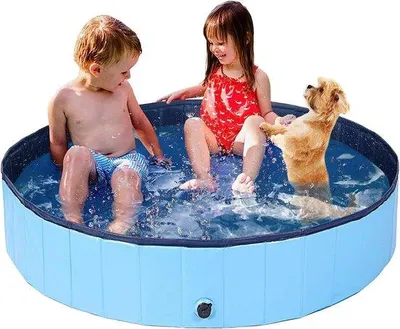 Productafbeelding van Famanu Hondenbad Antislip, Blauw - 80 cm