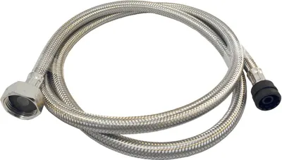 Produktbild von BWT Anschlussschlauch DN 8, 1,5 m, FLEX Insert Hose 6 gerade aus GFK, Überwurfmutter IG 1/2"