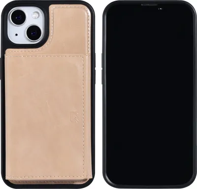 Obrázek produktu pro UNIQ Accessory iPhone 13 & 14 Hardcase Backcover - Whiteh odnímatelné pouzdro na karty - zlaté