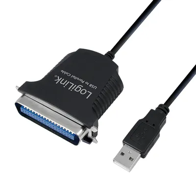 Image de LOGILINK LogiLink AU0003C parallel cable Black 1.5 m