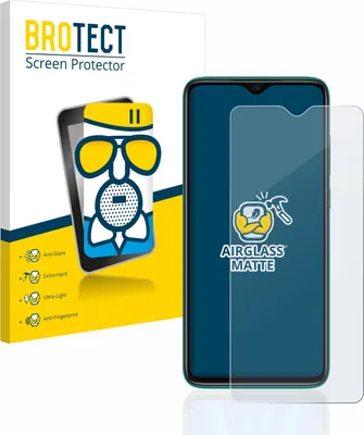 Produktbild von BROTECT Entspiegelungs Schutzglas für Xiaomi Redmi Note 8 Pro Schutzfolie Panzer Folie Glas Display Schutz matt