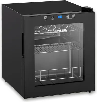 Produktbild von SEVERIN Weinkühlschrank WKS 8907 aus Glas, schwarz