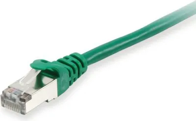 Produktbild von Equip Cat.6 S/FTP Patchkabel, 0.5m, Grün, 0,5 m, Cat6, S/FTP (S-STP), RJ-45, RJ-45, Grün