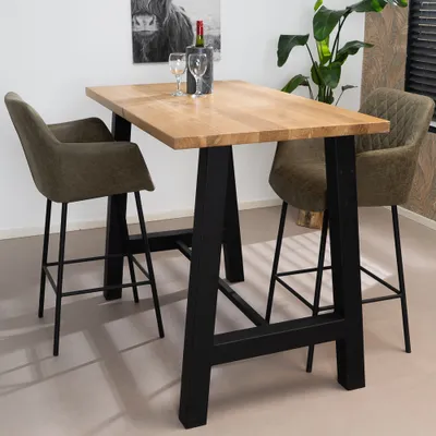 Produktbild von Bronx71 Bartisch Lena Eiche 140 x 80 x 106 cm