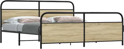 Zdjęcie produktu dla VidaXL 3318653, Dąb, 187 cm, 2,19 m, 100 cm, 1830 x 2130 mm, 28 cm