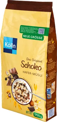 A bag of Kölln Schoko Müsli.