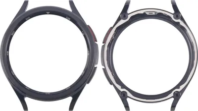 Produktbild von Für Samsung Galaxy Watch 6 Classic 47mm LCD Rahmen Bezel Plate Ersatz Schwarz