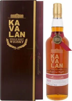 Produktbild von Kavalan SOLIST Single Malt Whisky Manzanilla in Holzkiste 57,8 %  0,70 lt.