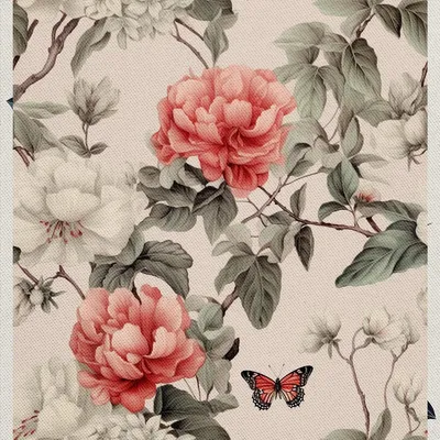 Image de OUTDOOR DEKOSTOFFE OXFORD - Motiv Blumen I DX5341