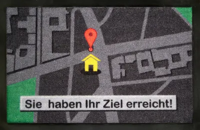 Produktbild von Sie haben Ihr Ziel erreicht Fußmatte