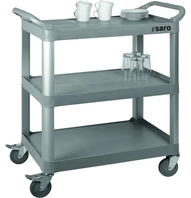 Produktbild von Saro ZENJA, Rechteckig, Grau, Kunststoff, Metall, 845 mm, 430 mm