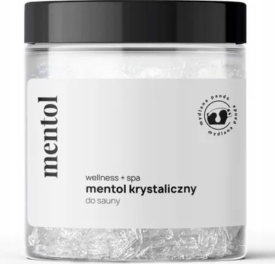 Obrázek produktu pro Krystalický mentol, 100 g krystalů pro saunovou inhalaci, přírodní krystal