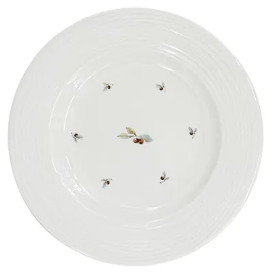 Zdjęcie produktu dla Croft Berries porcelanowy talerz deserowy 20,5 cm, zielony/czerwony