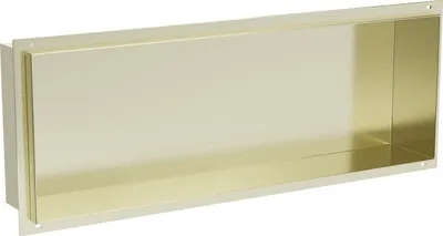 Obrázek produktu pro Mexen X-Wall-NR nástěnná polička bez rámečku 60 x 20 cm, zlato kartáčované - 1951602010