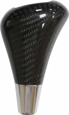 Zdjęcie produktu dla Gałka dźwigni zmiany biegów do Mercedes C Class W202 CLK C208 C209 Carbon bez emblematu